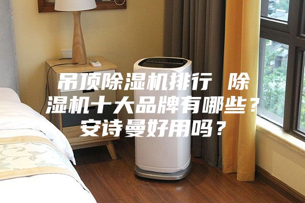 吊頂除濕機排行 除濕機十大品牌有哪些？安詩曼好用嗎？