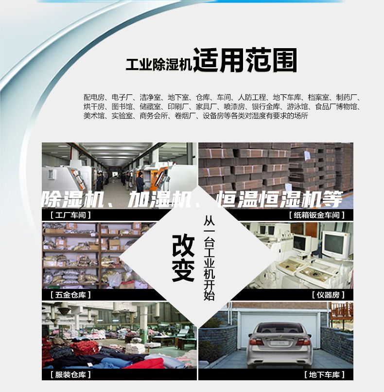 除濕機、加濕機、恒溫恒濕機等