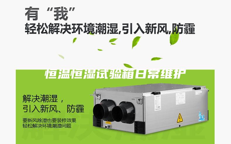 恒溫恒濕試驗(yàn)箱日常維護(hù)