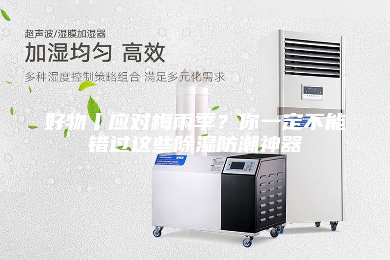 好物丨應(yīng)對梅雨季？你一定不能錯過這些除濕防潮神器