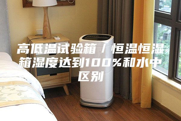 高低溫試驗箱／恒溫恒濕箱濕度達(dá)到100%和水中區(qū)別