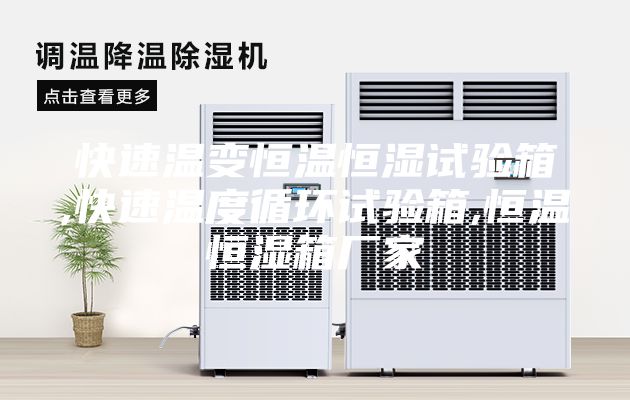 快速溫變恒溫恒濕試驗箱,快速溫度循環(huán)試驗箱,恒溫恒濕箱廠家