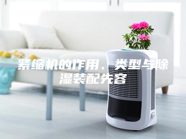 緊縮機(jī)的作用、類型與除濕裝配先容